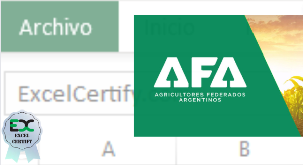 afa excelcertify