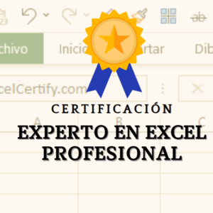 Certificación Experto en Excel Profesional
