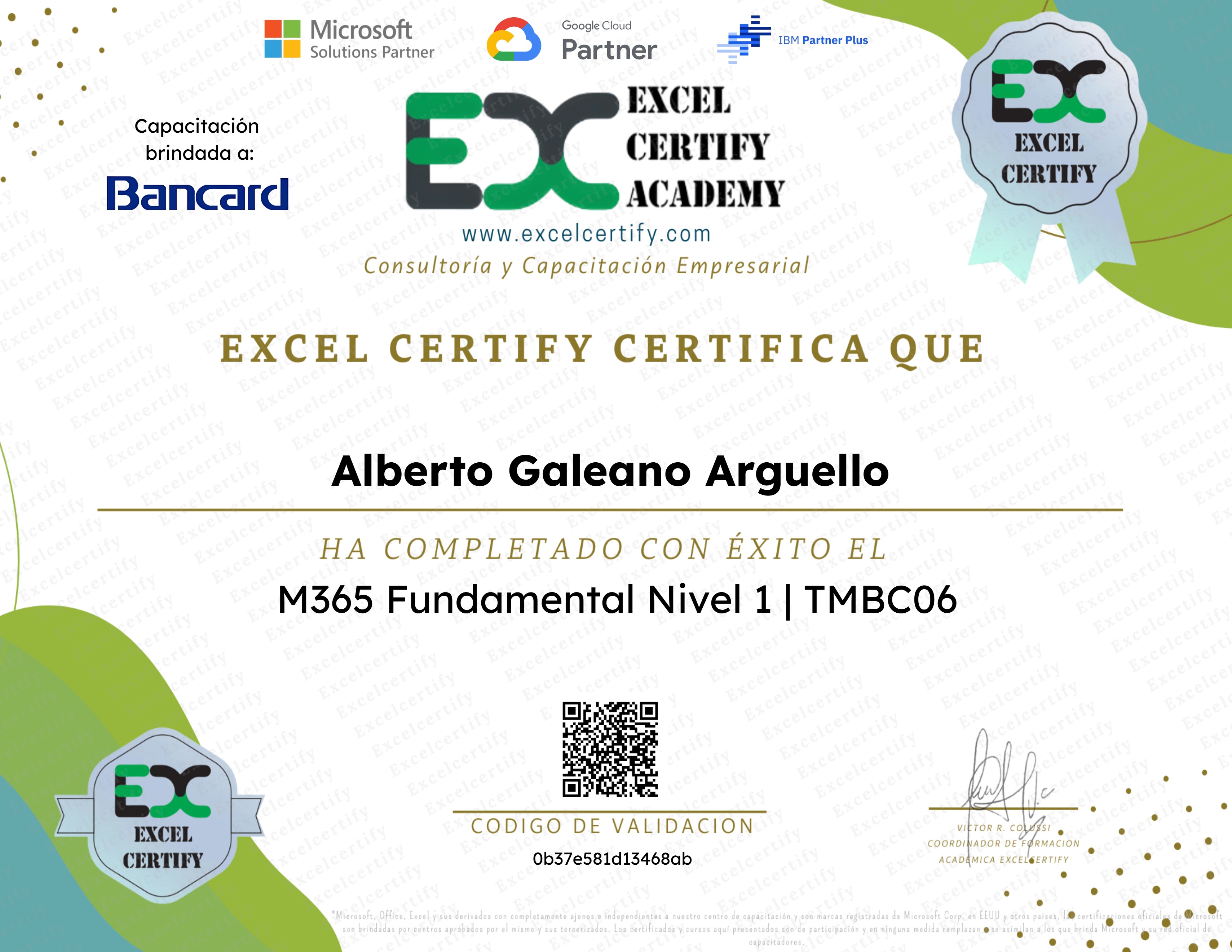 M365 Fundamental Nivel 1 | TMBC06